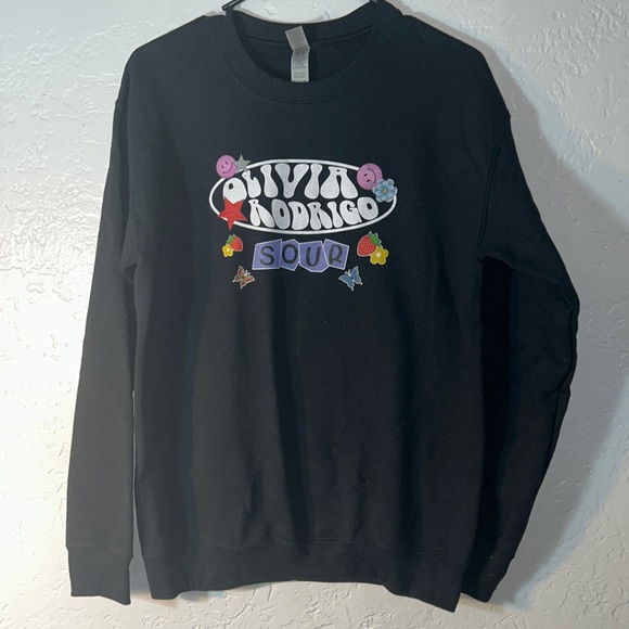 Homemade Olivia Rodrigo sour crewneck - Picture 1 of 3